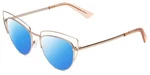 Book Club 100 Beers Solitude Cateye Polarized Bi-focal Sunglasses Rose Gold 55MM. Fixed Price $49.95.