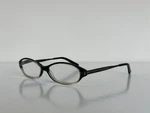 Judith Leiber Jl 1572A 11 Oval Black Smoke Gray Eyeglasses Frame 53-16-140. Fixed Price $79.99.