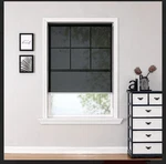 Light Filtering Roller Shades 5% Openness Solar Screen 35" W X 72" Black (1272. Fixed Price $23.99.