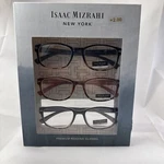 Isaac Mizrahi 3 Pack Premium Reading Glasses Readers +2.00. Fixed Price $34.99.