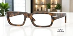 Persol PO3347V 1210 Brown Havana Clear 53 Mm Unisex Eyeglasses. Fixed Price $209.00.