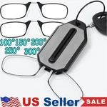 Ultra Thin Reading Glasses Nose Clip Optics Presbyopic +1.0 +1.5 +2.0 +2.5 +3.0. Fixed Price $5.89.