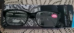 Foster Grant Black Plastic Frame Reading Glasses +2.00 Roxanna TG1117 G12. Fixed Price $32.11.