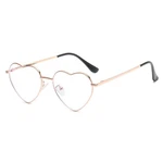 Gleyemor Heart Shaped Blue Light Glasses For Women Lenswidth, 02 Rose Gold. Fixed Price $18.84.