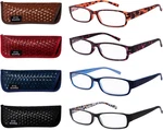 Readers 4 Pack Of Thin And Elegant Womens Reading Glasses With Beautiful Pattern. Fixed Price $29.12.