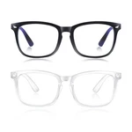 2 Pack Blue Light For Women Fashion Uv Ray Filter Eyeglasses. Fixed Price $6.99.