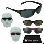 Ladies Bifocals Sunglass Readers Z87 Golf Cycling Running Small. Fixed Price $20.99.