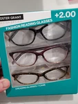 Design Optics By Fg Women's Full Frame Reading Glasses KIERSEY/SQUARE-3 Pk +2.00. Fixed Price $13.25.