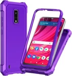 Blu View 4 (B135DL) / 2023 - Purple Hybrid Armor Full Body Case Cover. Fixed Price $10.98.
