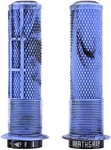 Dmr Deathgrip 2 Flanged Grips Thick, Lock-on, Blue Mable. Fixed Price $32.99.