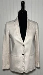 J.crew Linen Blazer Light Pink C2364 Womens Size 00 Career Casual Buttons. Fixed Price $45.00.