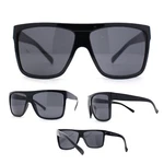 SA106 Limo All Black Flat Top Oversize Gangster Rectangle Sunglasses. Fixed Price $12.99.