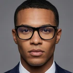 Tom Ford Glasses Frames Blue Light Block Men Black Rectangular FT5662-B 001 54MM. Fixed Price $307.95.