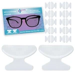 Gms Optical Adhesive Silicone Nose Pads For 2.5MMX18MM(10 Pair), Clear. Fixed Price $25.69.