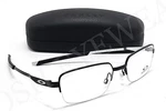 Oakley Foil Rq 0.5 OX3100-0155 Satin Black Half-rim Eyeglass Frames 55-19-140. Fixed Price $103.95.