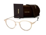Tom Ford FT5528 029 Matte Gold / Blue Block 49MM Eyeglasses TF5528. Fixed Price $149.45.