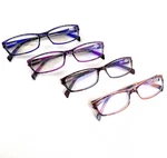 Women's Reading Glasses +3.50 Henotin 4 Pack Blue Light Readers Purple Black. Fixed Price $10.95.