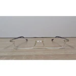 Optx 20/20 Fashion Reader Glasses +2.00 Clear Frame Purple Arms. Fixed Price $9.95.