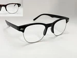 Horn Rimmed Reading Glasses Black Tortoise Power +2.25 +2.5 +2.75 +3.0 +3.5+4.00. Fixed Price $12.95.