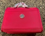 Joy Mangano Hsn Better Beauty Toiletry Cosmetic Crafting Case Travel Bag Red. Fixed Price $24.99.