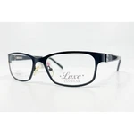 Luxe Eyewear Frames Women Black Swarovski Elements 348 001 53-18-135 53MM. Fixed Price $31.99.