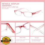 Joschoo 6PK Reading Glasses Women Spring Hinge Comfort. Fixed Price $27.99.
