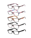 Ladeesse 5-PACK Reading Glasses For Women Blue Light Blocking Readers C.... Fixed Price $17.01.