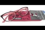 Foster Grant Reading Glasses With Soft Case Cassandra Win 1.50 New!. Fixed Price $9.99.