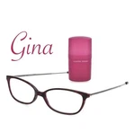 Reading Glasses Foster Grant Gina +3.50 Wine Frame Compact W/case. Fixed Price $27.99.
