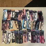 30 Pair Cases Reading Glasses Foster Grant Lines (with Flaws) Readers. Fixed Price $30.00.