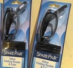Lot Of 3 Fgxi Sparepair Value Folding Reading Glasses & Case Black +2.00. Fixed Price $19.99.