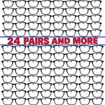 Womens Reading Glasses Bulk Buys 24 Pairs Black Frm Wholesale Deals Readers. Fixed Price $27.95.