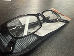 Essentials Reading Glasses +2.50 1017952 Cartman Black W Case. Fixed Price $11.00.