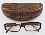 New Nwt Corinne Mccormack Readers Reading Glasses 2.50 Brown Gold Frame & Case. Fixed Price $19.00.