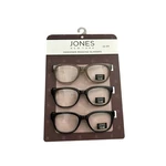 Jones New York Reading Glasses Womens +2.00 Black Grey Pack Square J3C52. Fixed Price $29.95.