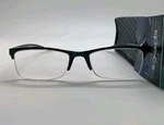 D950 Foster Grant Paulo Blk Readers +1.75 Black Half Rim Reading Glasses Paolo. Fixed Price $9.80.