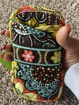 Vera Bradley Double Eye Case, Flower Shower, Retired Nwt. Fixed Price $39.00.