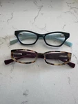 Eyebobs 1.0 Half Readers- Pairs One CASE-2 Red Frame And Blue. Fixed Price $32.00.