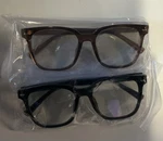 Panner Square Blue Light Blocking Glasses For Women Anti Glare Lot Of 2. Fixed Price $10.00.