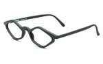 Nannini Reading Glasses "edgy" Blue Control Lenses. Fixed Price $76.00.