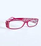 Aj Morgan Designer Hot Pink Tone Reading Glasses New Womens Readers +1.25. +2.00. Fixed Price $14.95.