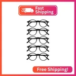 Opulize Rey Reading Glasses For Women Men, Retro Round Frame With Spring Hinges,. Fixed Price $22.43.