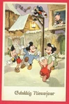 Walt Disney, Mickey Mouse, Pinocchio, Jiminy Cricket Vintage Pc. 3196. Fixed Price $25.00.