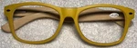 Eyekepper Spring Hinge Bamboo Patterned Temples Blue Light Filter Readers +1.25. Fixed Price $9.95.