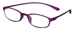 Calabria 718 Unisex Lightweight Flexie Reading Glasses Violet Purple +4.50 47 Mm. Fixed Price $19.95.
