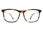 Tom Ford Eyeglasses Frames TF6038-B 055 Brown Horn Gold Square 56-16-145. Fixed Price $224.99.
