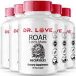 (5 Pack) Dr. Love Roar Lion Mane Male Capsules For Men Energy & Vitality Pills. Fixed Price $59.95.