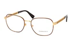New Classic Versace Eyeglasses Mod. 1290 1499 56-17 145 Gold & Tortoise Frames. Fixed Price $339.99.