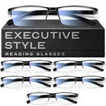 Gaoye Executive Style Reading Glasses Men - Durable Readers With Blue Light. Fixed Price $31.00.