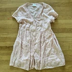 Jillian Harris X Priv Light Pink Women 100% Linen Baby Doll Dress. Fixed Price $50.00.
